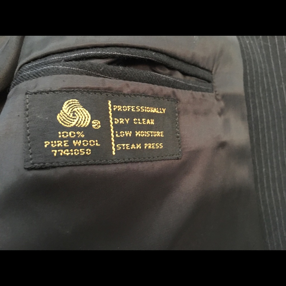 Double Breasted Pin Stripped Jacket - image 7